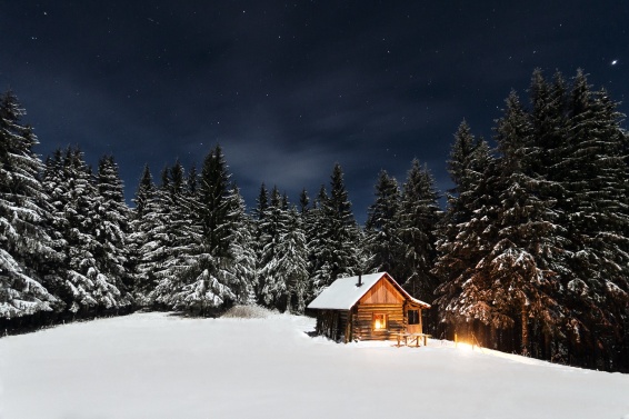 cabin-christmas